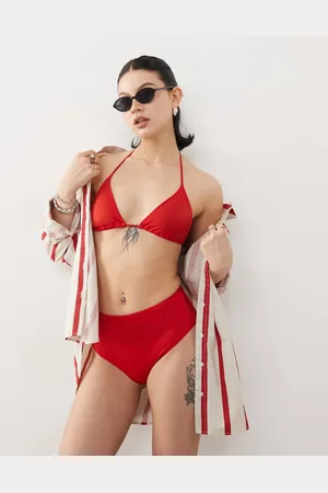 Monki Braguitas de bikini de talle alto Mix & Match de