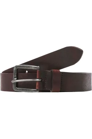 JACK & JONES Cinturón color café solo de -Negro