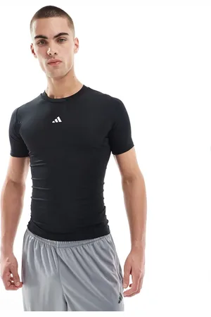 adidas Camiseta negra interior Techfit de adidas Training
