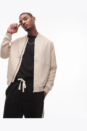 Topman Chaqueta bomber ligera de -Neutro