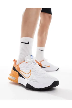 Nike Zapatillas de deporte blancas y naranjas Air Max Alpha 6 de -Negro