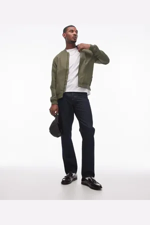 Topman Chaqueta bomber ligera de -Verde