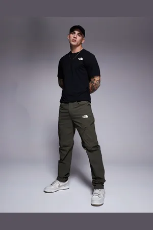 The North Face Pantalones caquis utilitarios y convertibles de corte tapered Exploration de -Verde