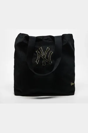 New Era Bolso tote con logo de los NY Yankees de pana de
