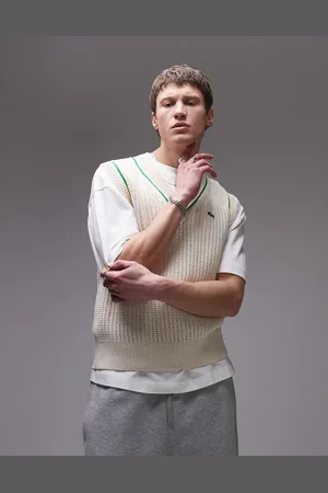 Lacoste Chaleco hueso de punto de