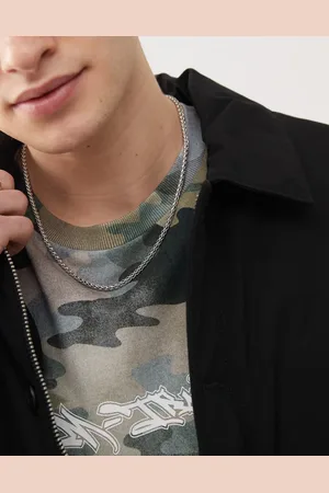 FADED FUTURE Collar de cadena estilo trigo de