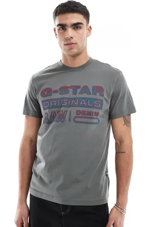 G-Star Camiseta con logo estampado degradado de