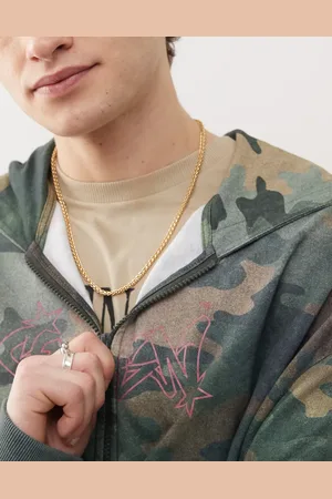 FADED FUTURE Collar de cadena estilo trigo de