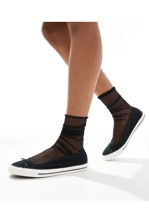 Converse Bailarinas negras Chuck Taylor All Star de