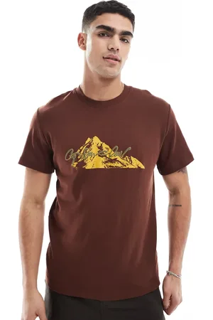 G-Star Camiseta con estampado de cumbre de