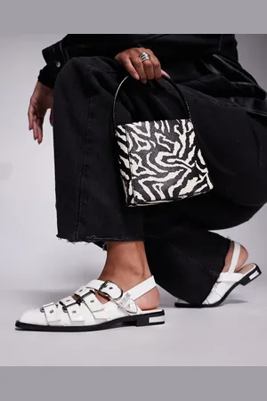 Steve Madden Zapatos blancos con hebilla Gari de