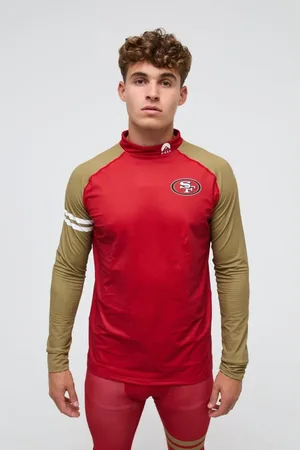 OOSC Top interior con diseño de los San Francisco 49ers para hombre de x NFL-Rojo
