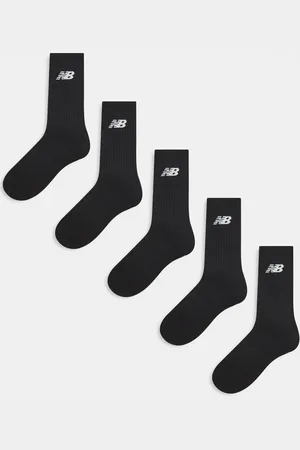 New Balance Pack de 6 pares d calcetines negros con logo gris Everyday de