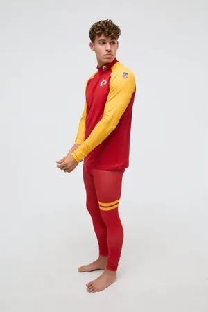 OOSC Camiseta interior con diseño de los Kansas City Chiefs para hombre de x NFL-Rojo