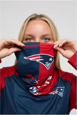 OOSC Braga para el cuello con diseño de los New England Patriots de x NFL-Azul
