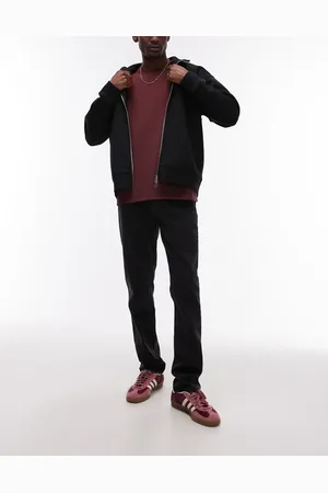 Tommy Hilfiger Vaqueros negro lavado de corte slim Scanton de