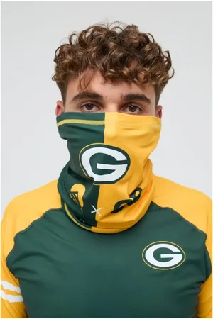 OOSC Braga para el cuello con diseño de los Green Bay Packers de x NFL-Negro