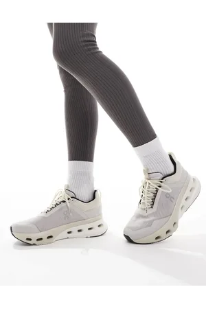On Running Zapatillas de deporte plateadas y color baya de entrenamiento Cloudnova X de ON