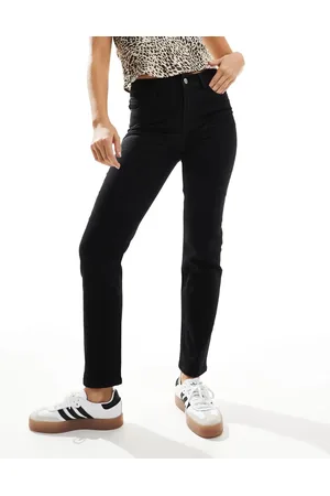 New Look Vaqueros negros de pernera slim de