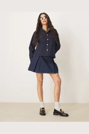 ASOS Chaqueta vaquera con enjuagado Sailor de -Azul