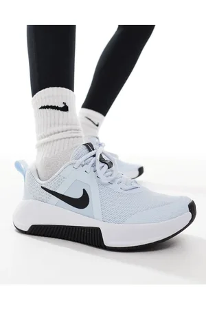 Nike Zapatillas de deporte azules y blancas MC3 de