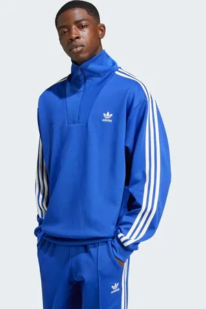 adidas Chaqueta de chándal con cuello alzado Adicolor de