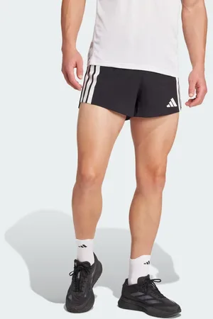 adidas Pantalones cortos negros con bolsillos y detalles de gel Adizero de adidas Running