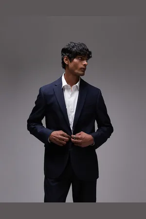 Topman Chaqueta de traje de corte slim en de