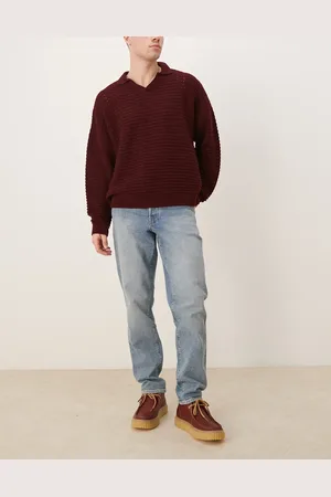 SELECTED Vaqueros azul medio de corte tapered estándar Cole de