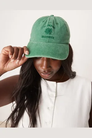 ASOS Gorra lavado con estampado de texto de