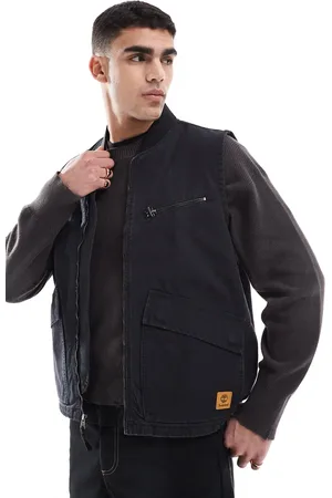 Timberland Chaleco lavado de lona de