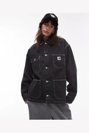 Carhartt Chaqueta vaquera negra OG Michigan de
