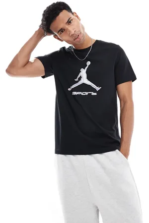 Jordan Camiseta negra con estampado gráfico de