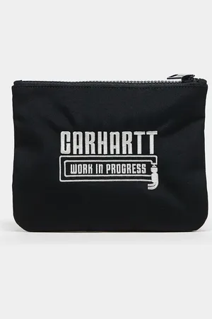 Carhartt Cartera negra con cremallera Industry de