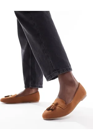 New Look Mocasines color con borla de -Negro