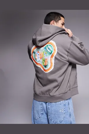Nike Sudadera color con capucha y estampado gráfico de Club-Neutro