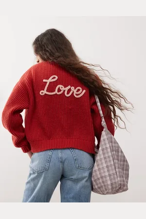 Miss Selfridge Cárdigan de manga larga con detalle bordado de