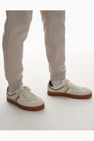 Tommy Hilfiger Zapatillas de deporte blancas y marrones Greenwich de -Blanco