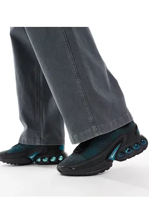 Nike Zapatillas de deporte negras y azules Air Max DN de -Negro