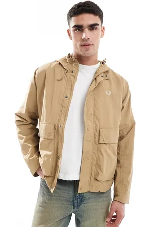 Fred Perry Parka corta con diseño de pescador de -Neutro