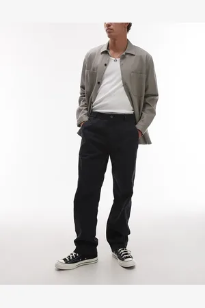 MANGO Pantalones de sastre de corte estándar con cordón ajustable de