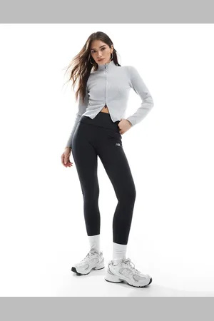 New Balance Leggings de 27" negros RC de -Gris