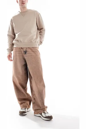 ASOS Pantalones holgados y extragrandes con de