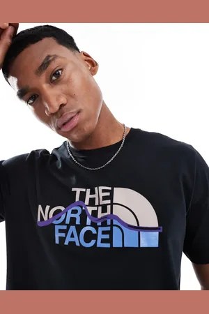 The North Face Camiseta en negro Mountain Line de