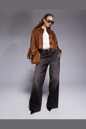 River Island Sobrecamisa de antelina de