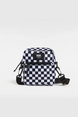 Vans Bolso de hombro negro y blanco Bail de