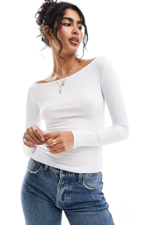 Cotton On Top de manga larga con cuello barco de Cotton On