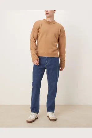 Calvin Klein Vaqueros dad con lavado oscuro de -Azul