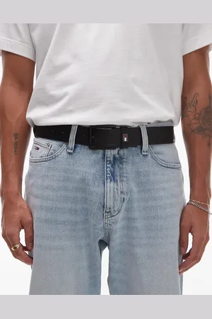 Tommy Hilfiger Cinturón con logo de bandera de cuero Elevated 3.5 de
