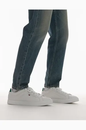 Tommy Hilfiger Zapatillas de deporte blancas de cuero Court Icon de -Blanco
